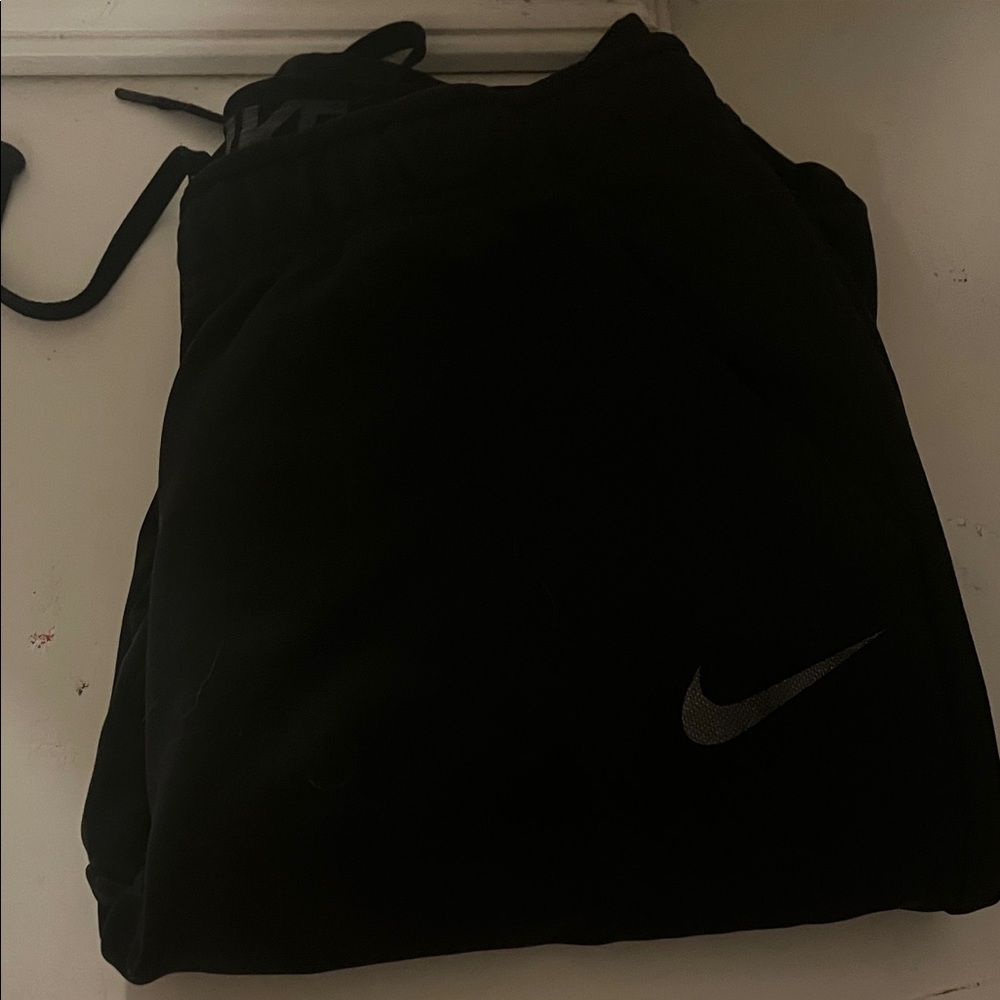 Nike Black Joggers with Logo